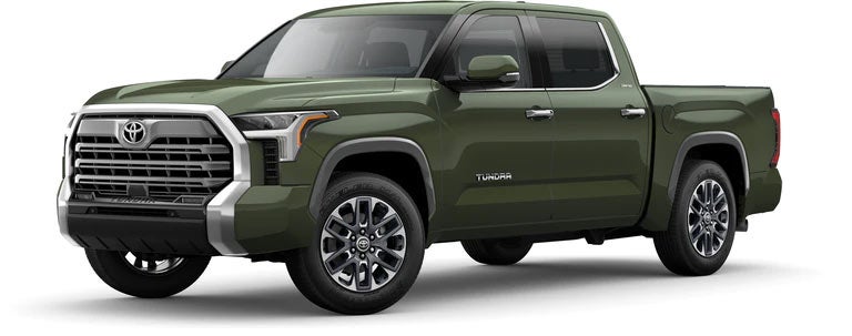 2022 Toyota Tundra Limited in Army Green | Chuck Hutton Toyota in Memphis TN