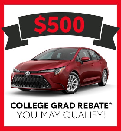 $500 College Grad Rebate