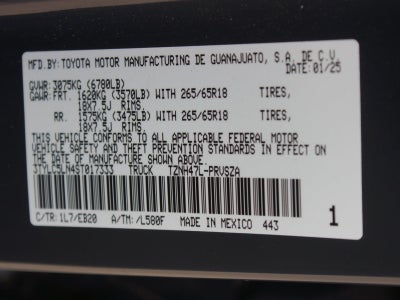 2025 Toyota Tacoma i-FORCE MAX Tacoma Limited