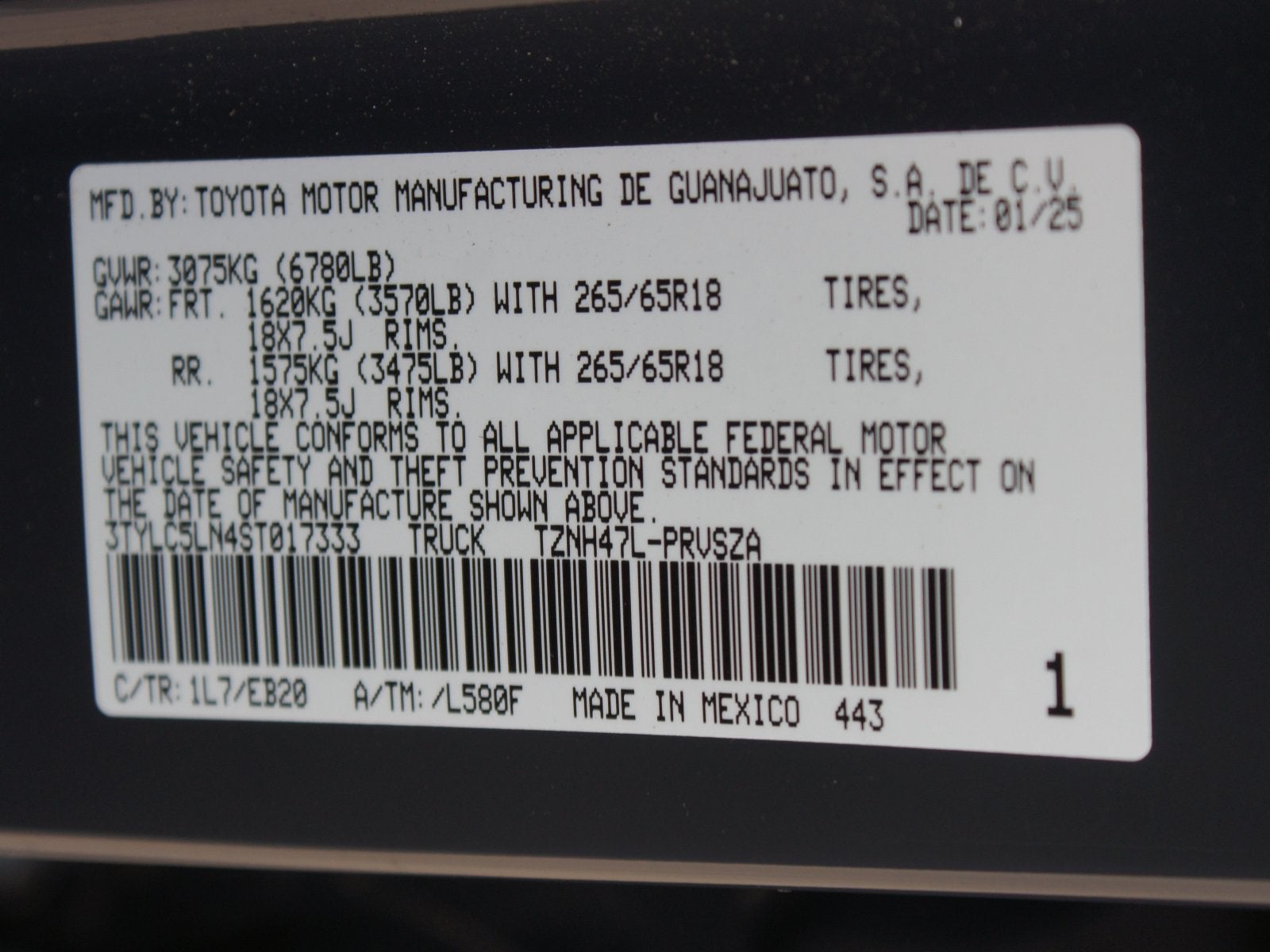 2025 Toyota Tacoma i-FORCE MAX Tacoma Limited