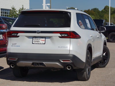 2026 Toyota Grand Highlander Hybrid MAX Platinum