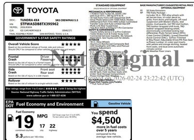 2026 Toyota Tundra SR5