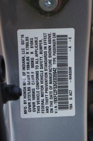 2016 Honda Civic Sedan LX