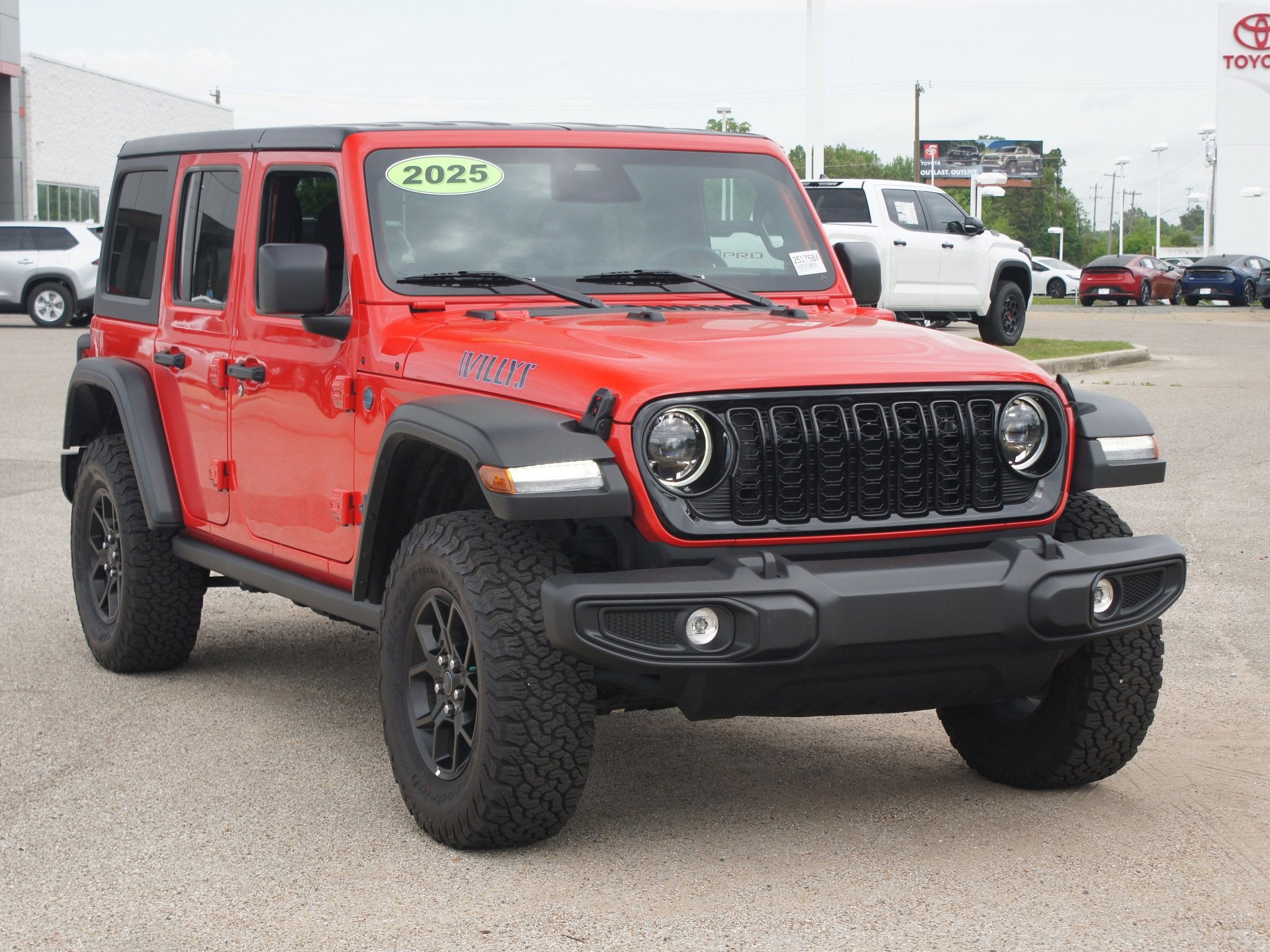 2025 Jeep Wrangler 4xe Willys