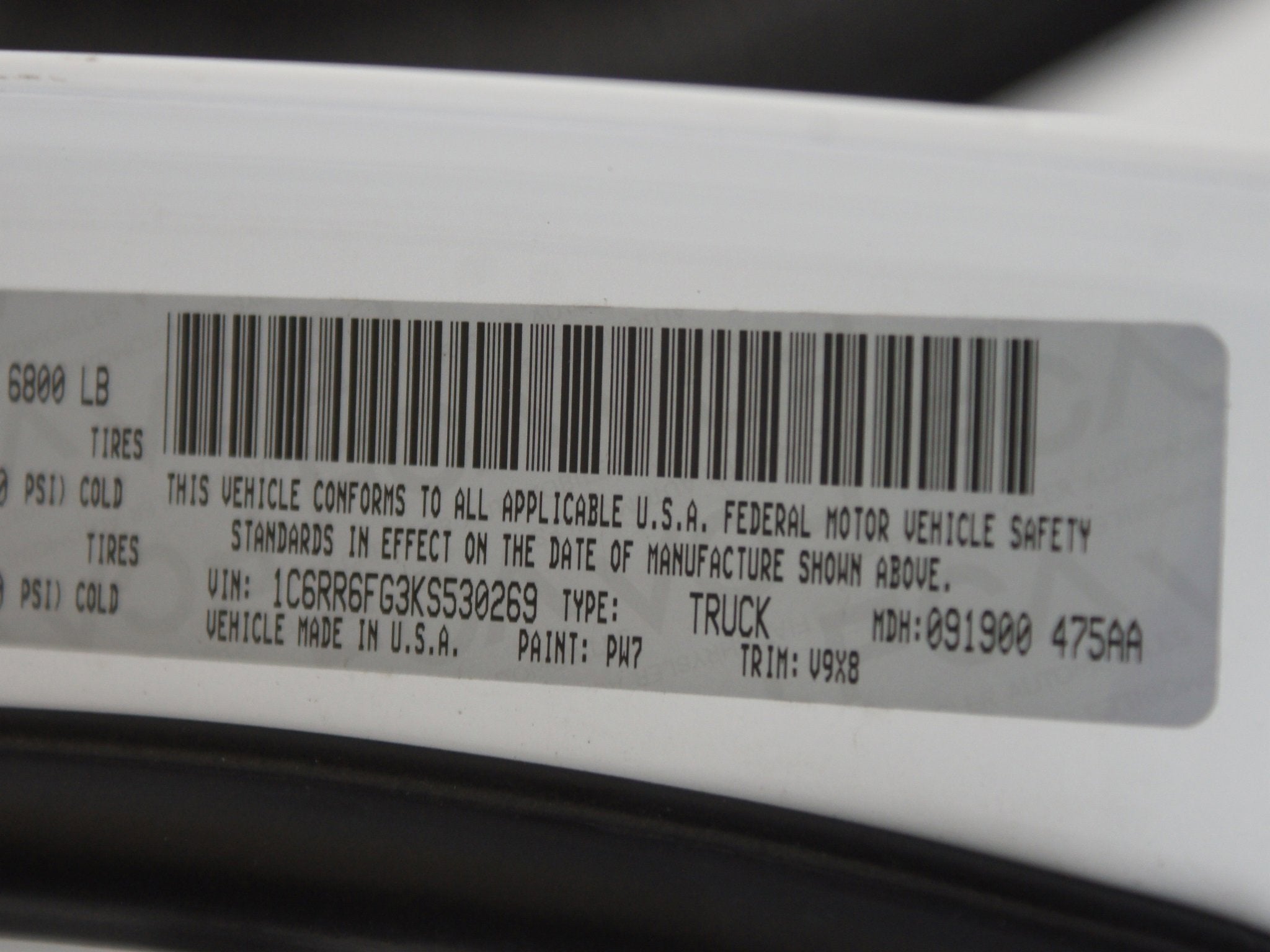 2019 RAM 1500 Classic Tradesman