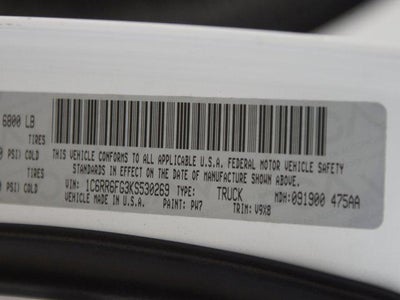 2019 RAM 1500 Classic Tradesman