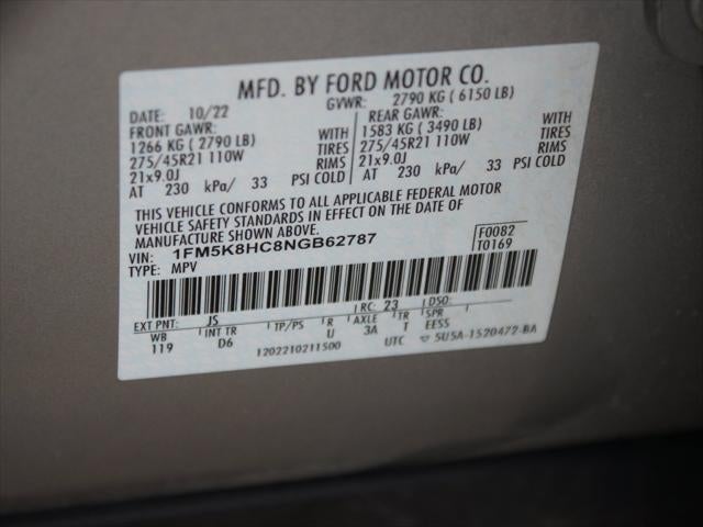 2022 Ford Explorer Platinum