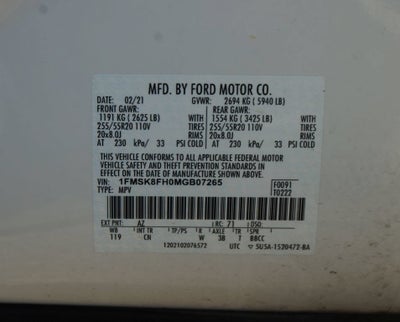 2021 Ford Explorer Limited