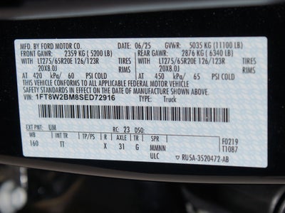 2025 Ford Super Duty F-250 SRW XLT