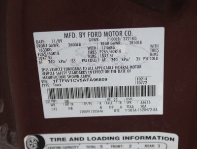 2010 Ford F-150 Lariat