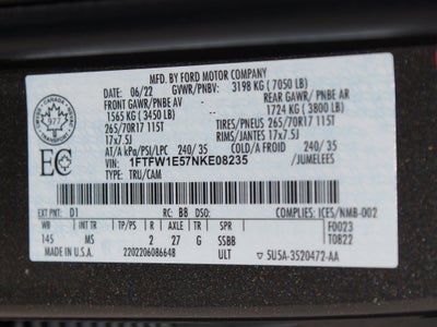 2022 Ford F-150 XLT