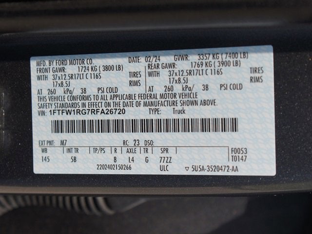 2024 Ford F-150 Raptor