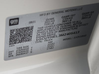 2021 Chevrolet Silverado 1500 High Country