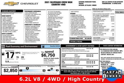 2021 Chevrolet Silverado 1500 High Country