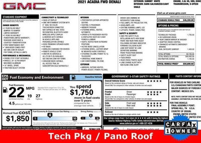 2021 GMC Acadia Denali