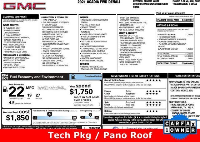 2021 GMC Acadia Denali