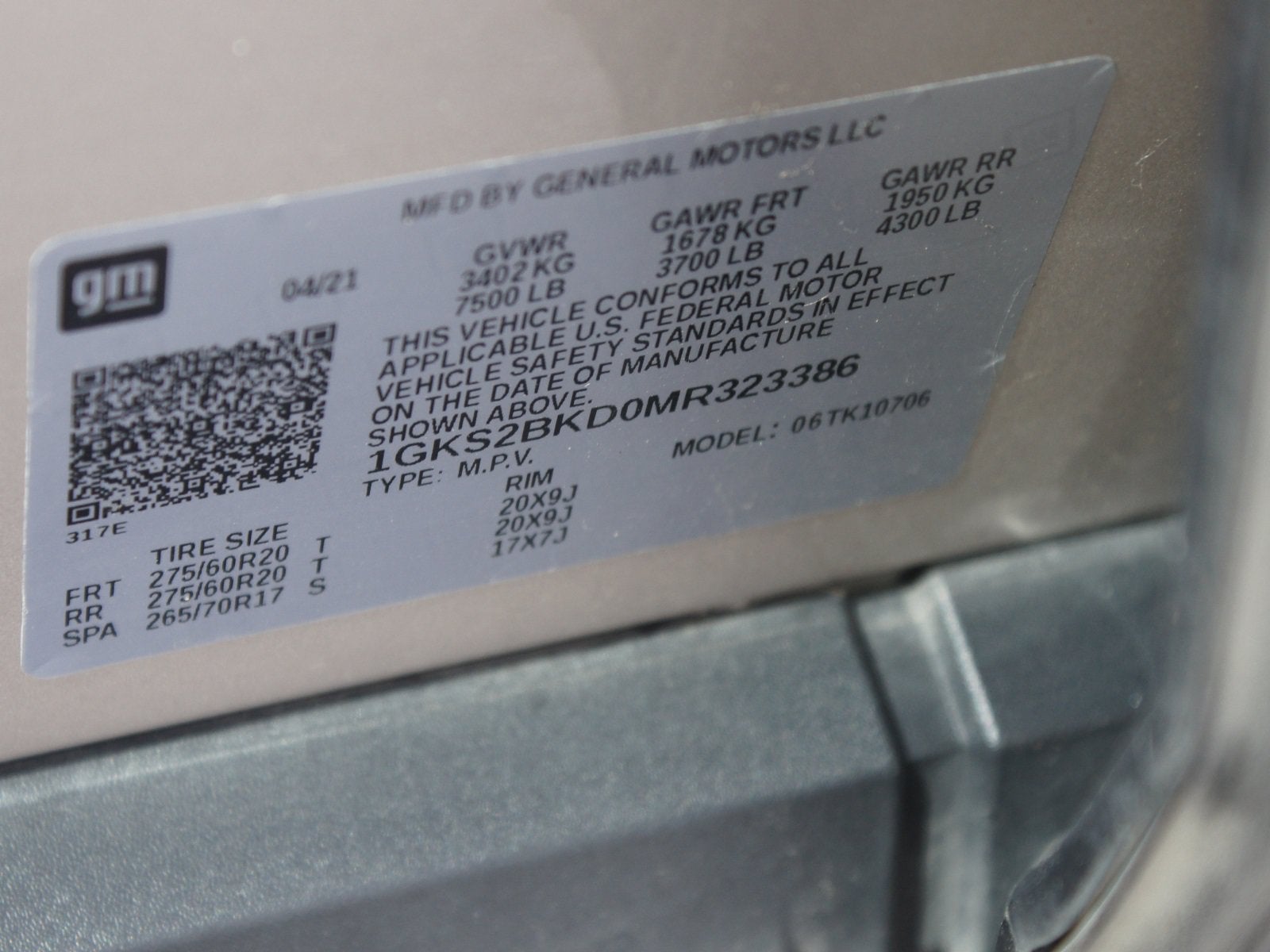 2021 GMC Yukon SLT