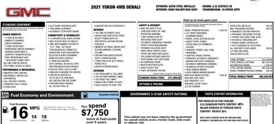 2021 GMC Yukon Denali