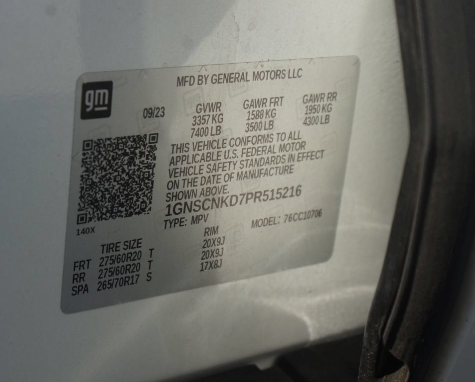 2023 Chevrolet Tahoe LT