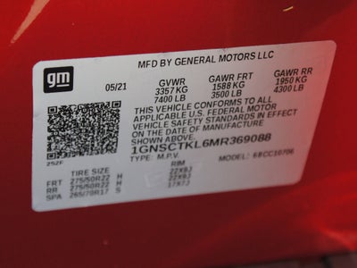 2021 Chevrolet Tahoe High Country