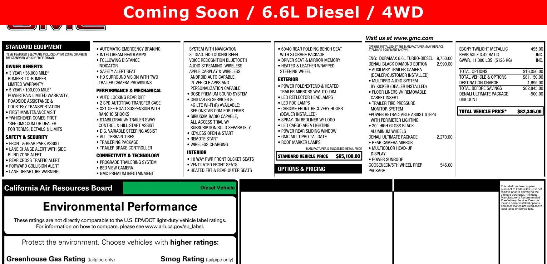 2021 GMC Sierra 2500HD Denali