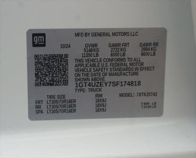 2025 GMC Sierra 2500HD AT4X