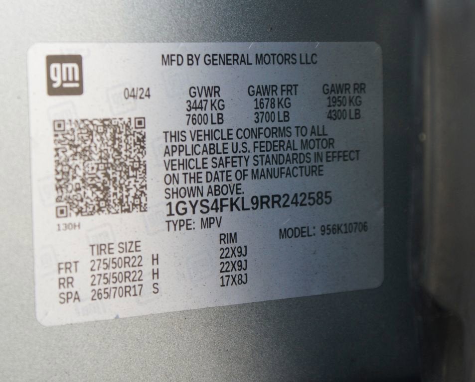 2024 Cadillac Escalade 4WD Sport