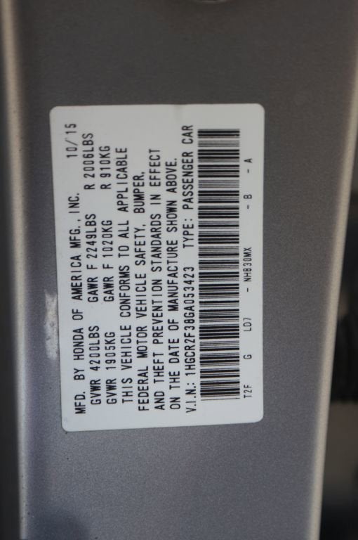 2016 Honda Accord Sedan LX