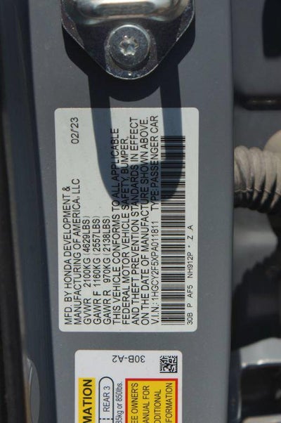 2023 Honda Accord Hybrid Sport