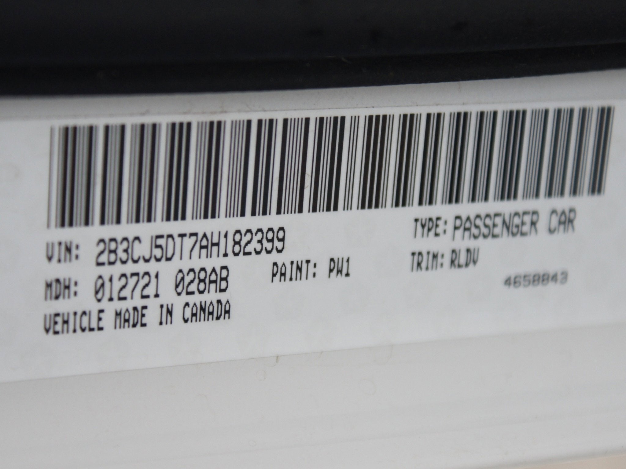 2010 Dodge Challenger R/T