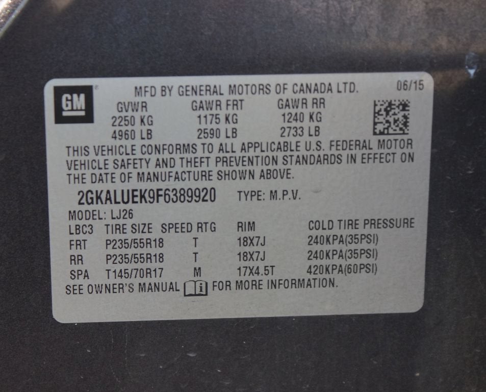 2015 GMC Terrain Denali