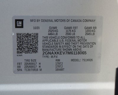 2021 Chevrolet Equinox LT