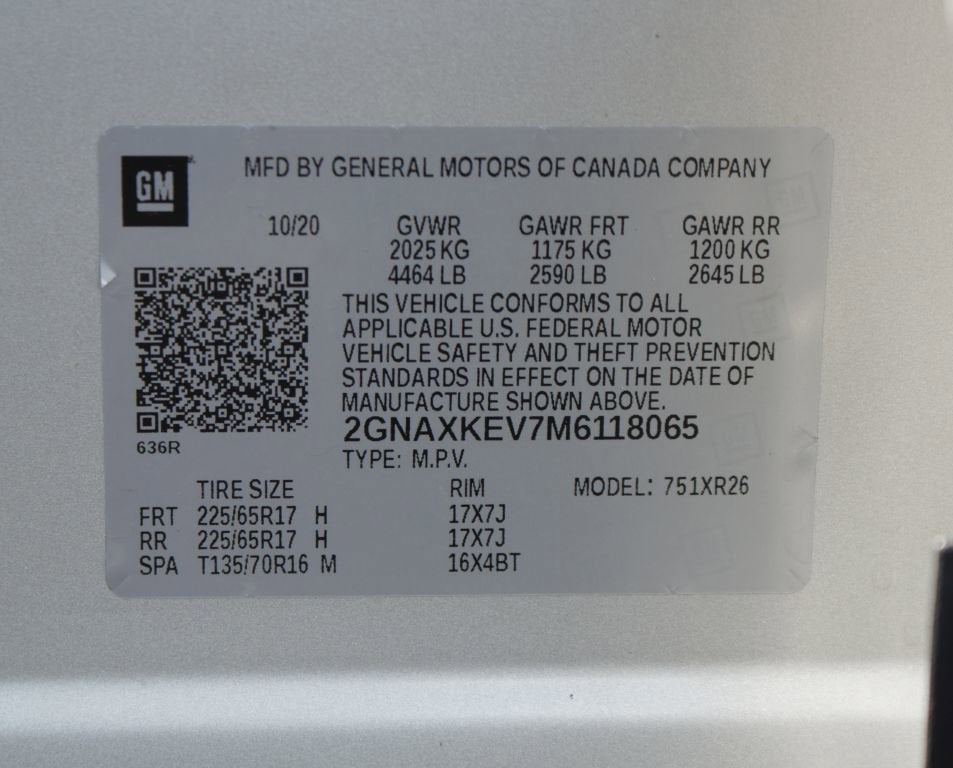 2021 Chevrolet Equinox LT