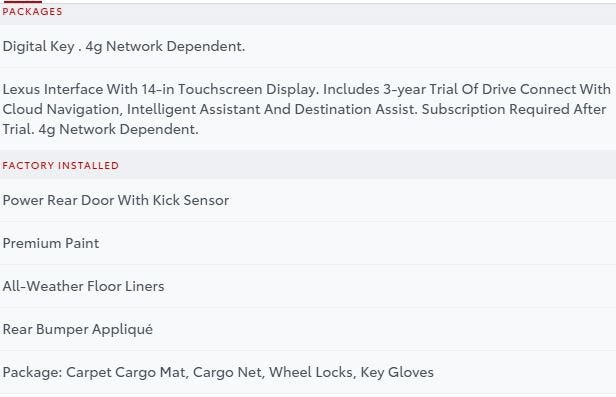 2025 Lexus RX RX 350h Premium