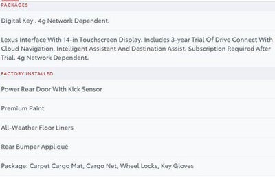2025 Lexus RX RX 350h Premium