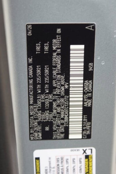 2026 Lexus RX RX 350h Premium+