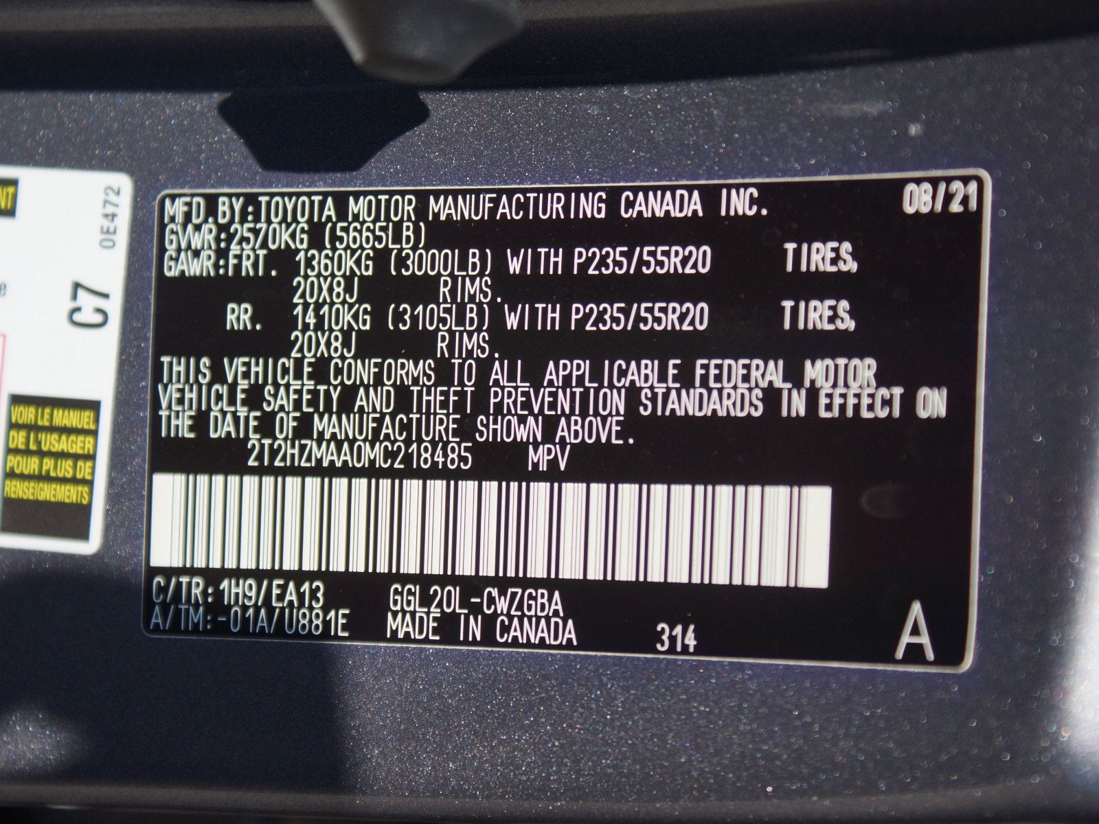 2021 Lexus RX RX 350