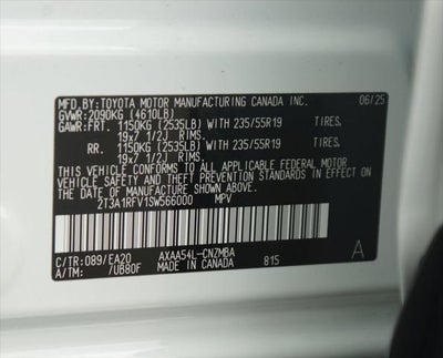2025 Toyota RAV4 XLE Premium