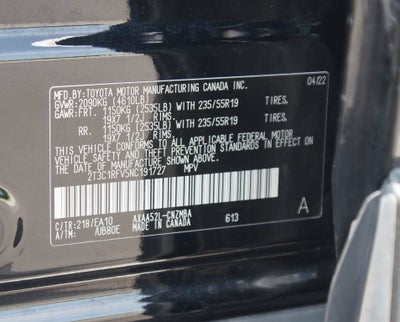 2022 Toyota RAV4 XLE Premium