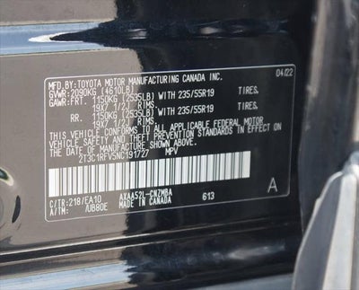 2022 Toyota RAV4 XLE Premium