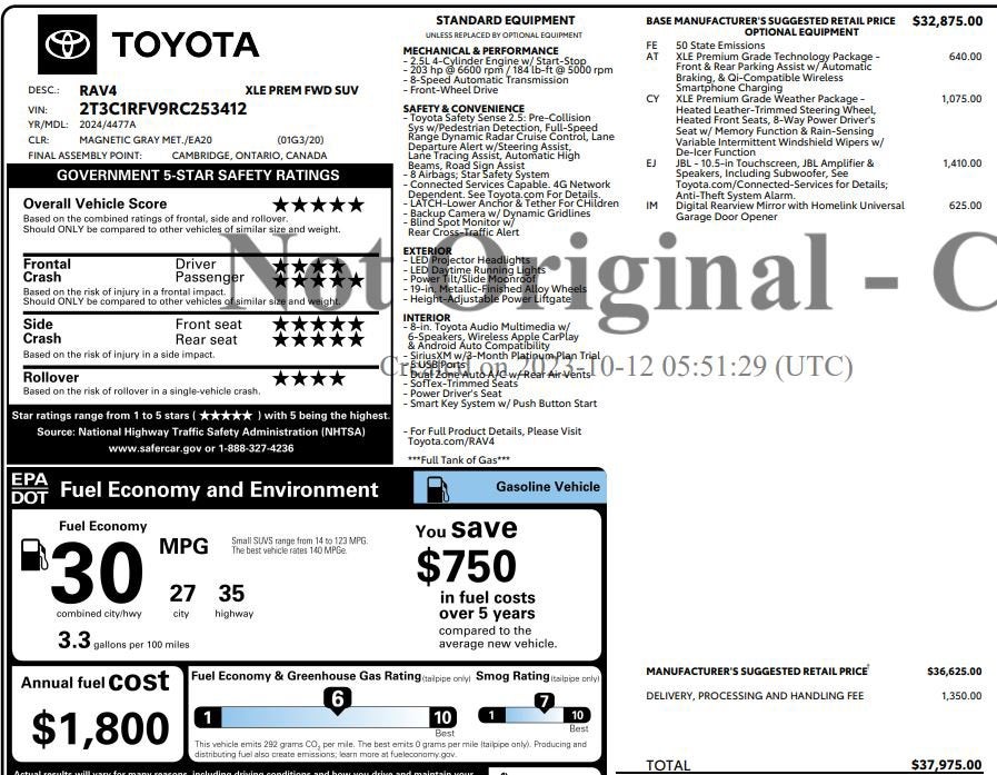 2024 Toyota RAV4 XLE Premium