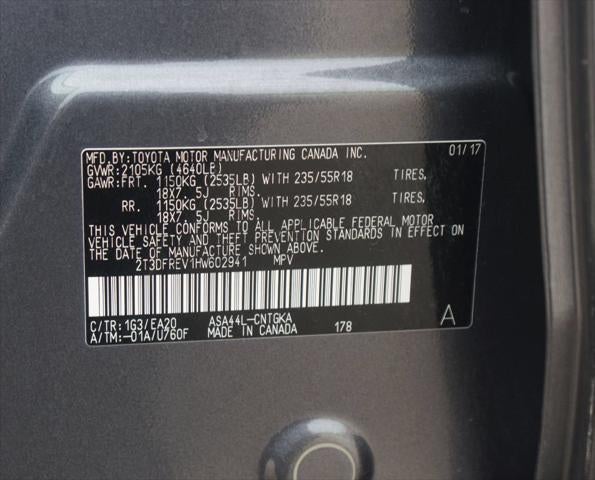 2017 Toyota RAV4 Platinum