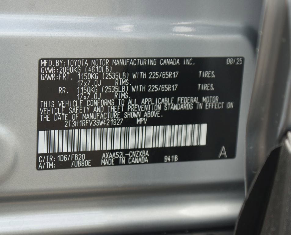 2025 Toyota RAV4 LE