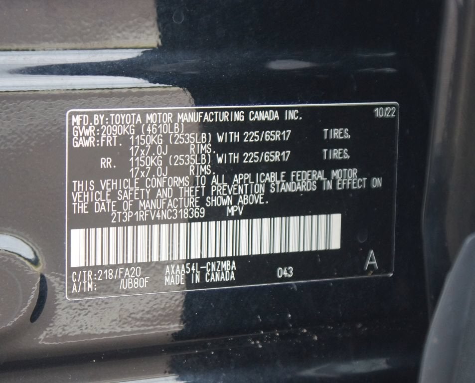 2022 Toyota RAV4 XLE
