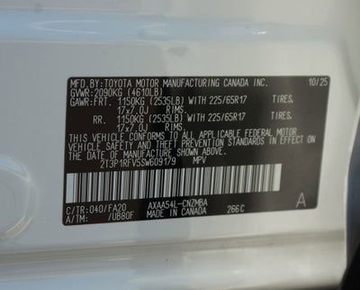 2025 Toyota RAV4 XLE