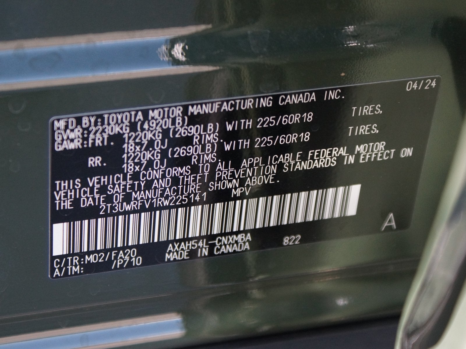 2024 Toyota RAV4 Hybrid Woodland