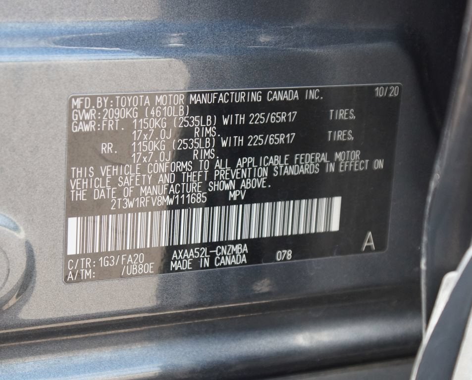 2021 Toyota RAV4 XLE