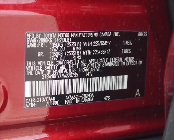 2022 Toyota RAV4 XLE