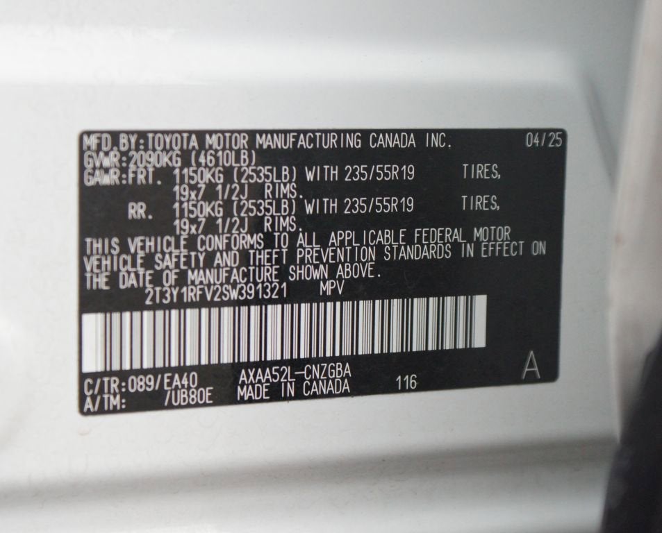 2025 Toyota RAV4 Limited