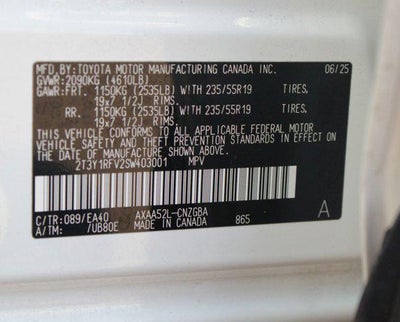 2025 Toyota RAV4 Limited